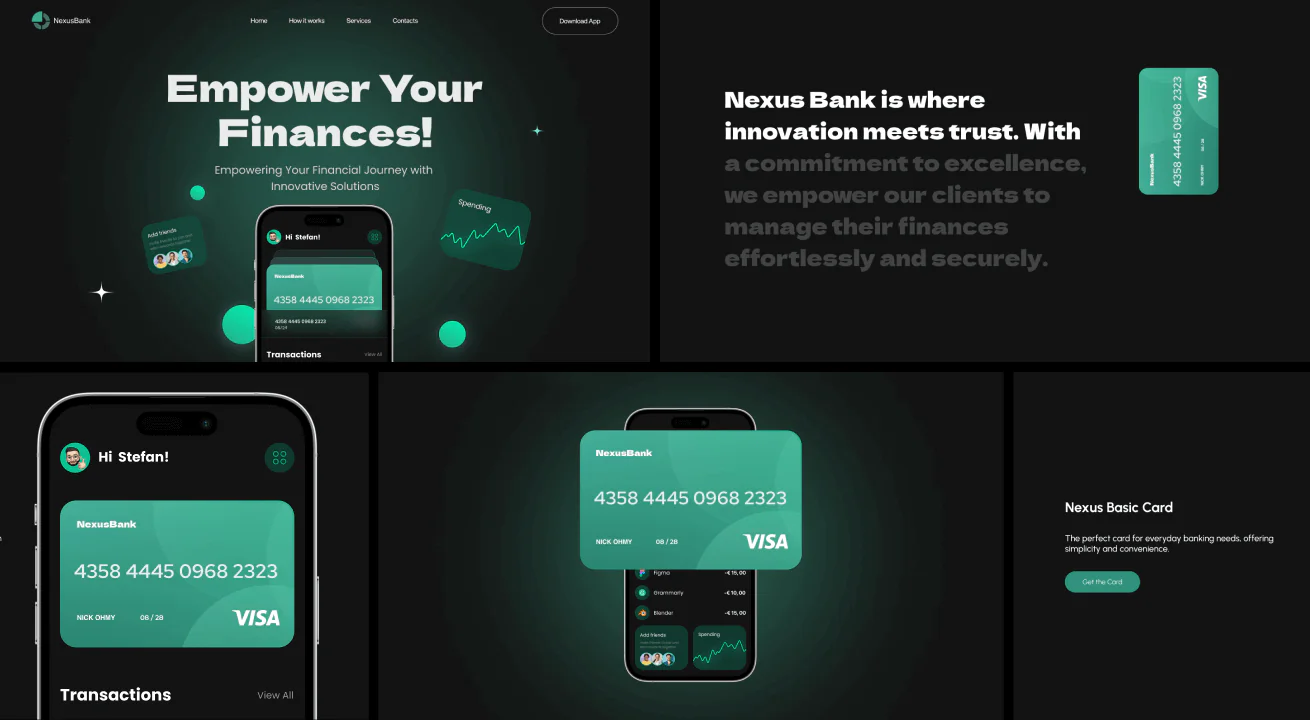 Learn about Banking website