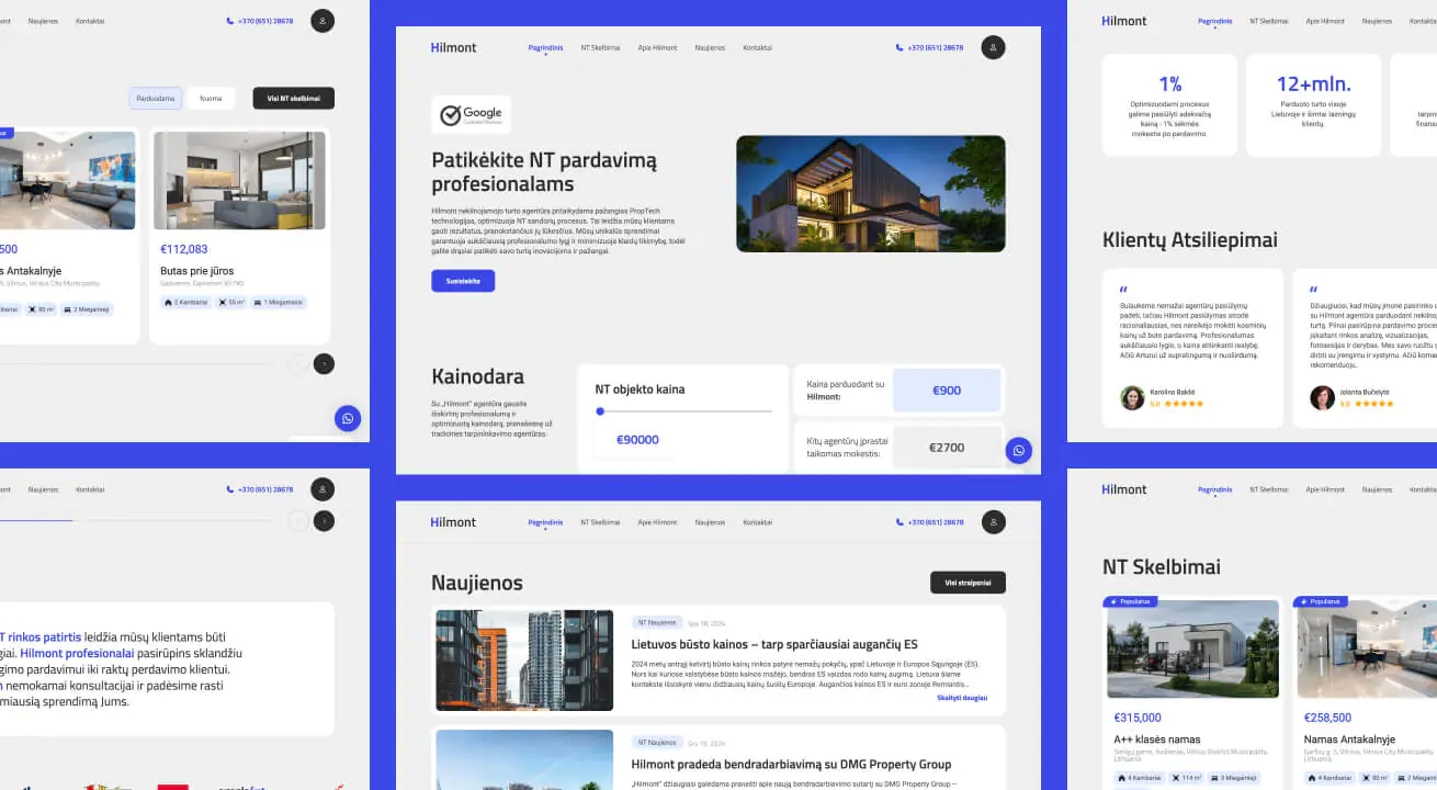 Learn about Hilmont website