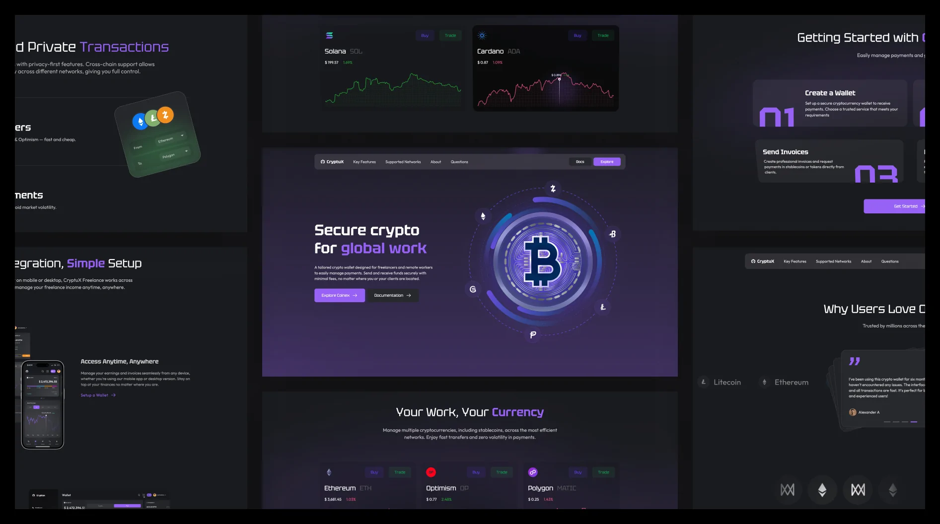 Learn about Crypto Wallet website