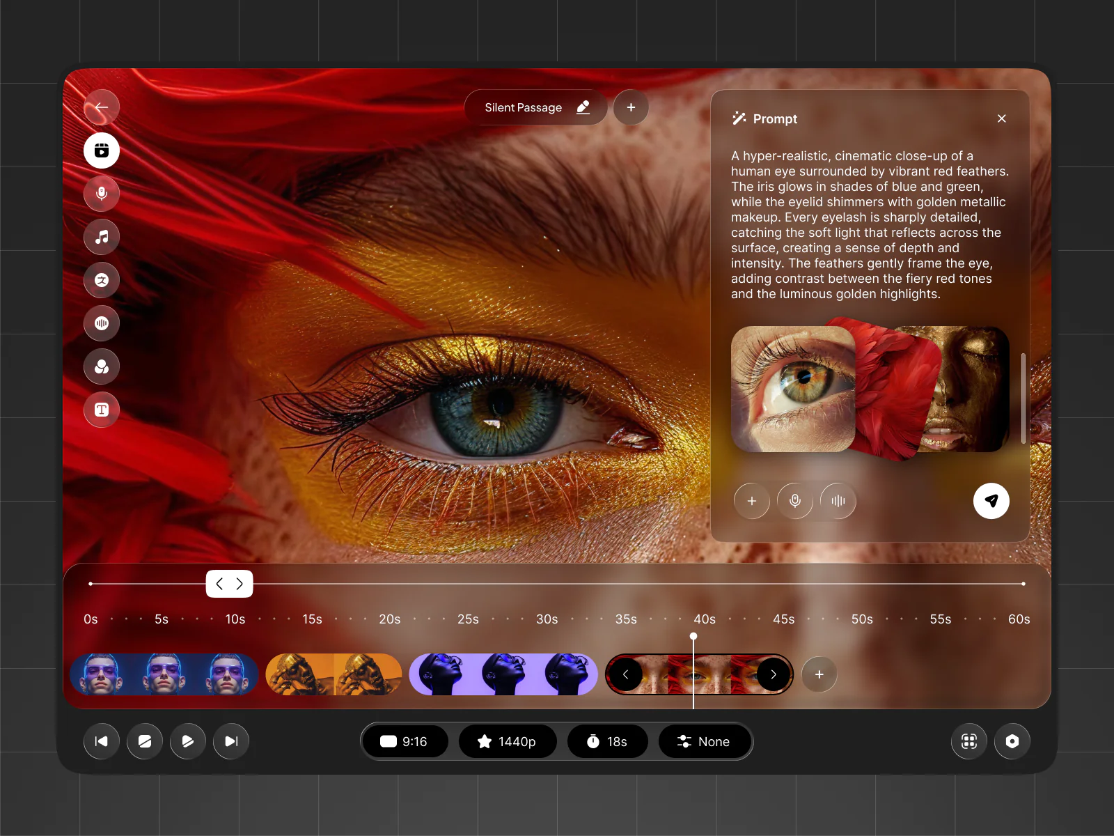 AI Video Studio — Modern UI Bato Image