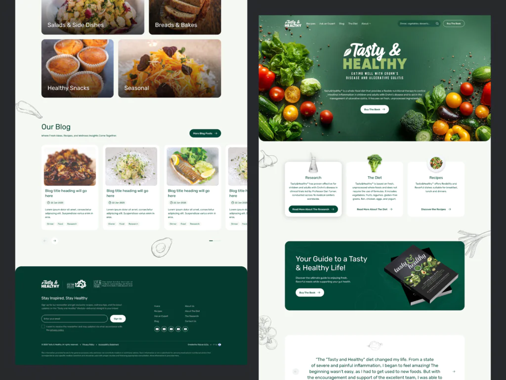 Tasty & Healthy banner image