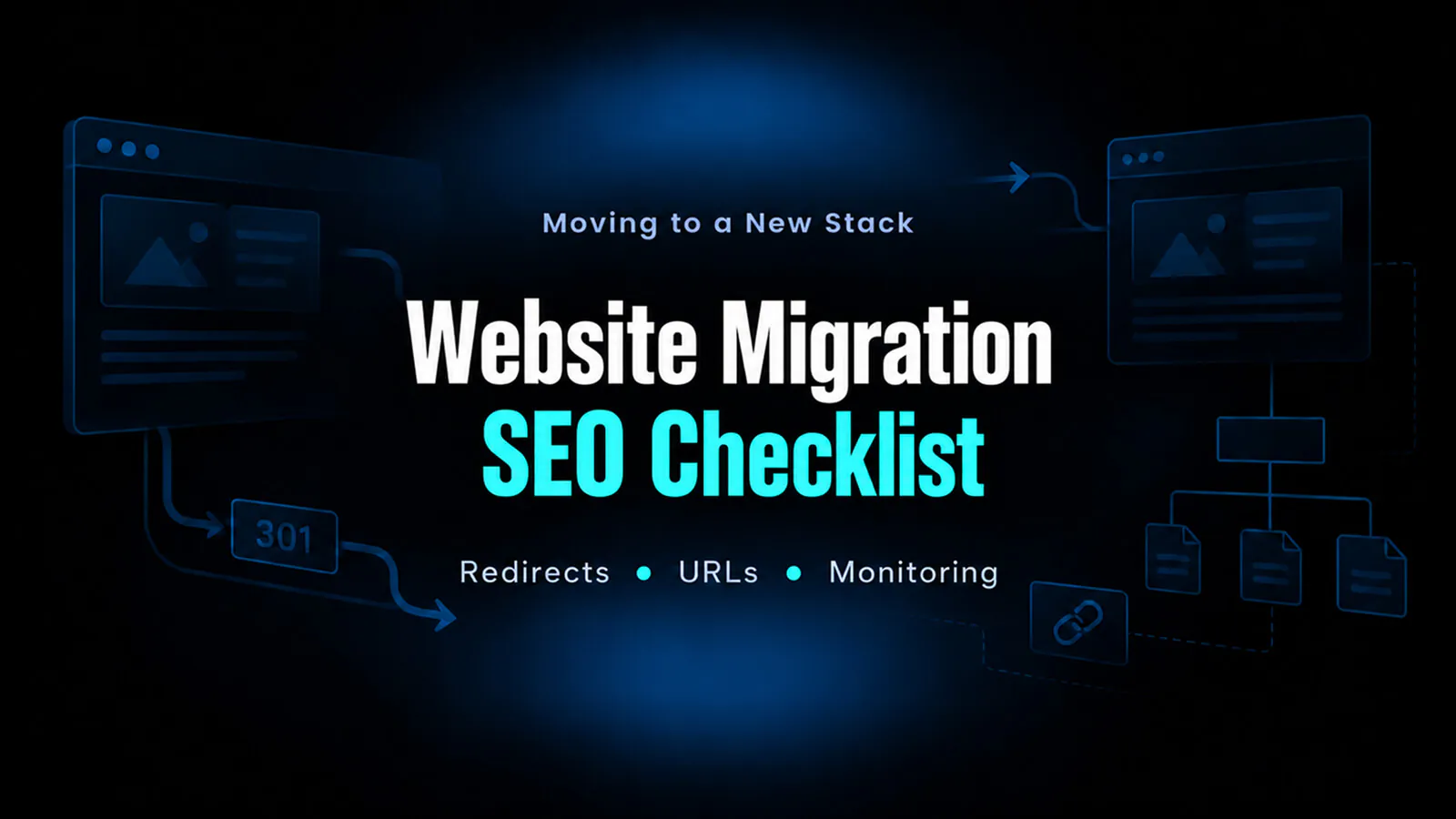 Website migration SEO workflow with redirects, metadata, and launch monitoring